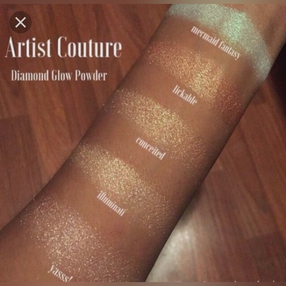 NIB Artist Couture Diamond Glow Powder - Highlighter in Mermaid Fantasy - Picture 10 of 16